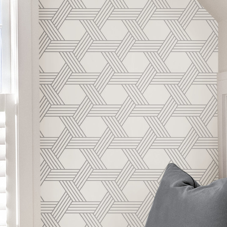 Scott Living Peel & Stick Geometric Wallpaper & Reviews Wayfair